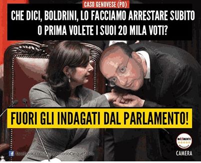 fuori gli indagati genovese
